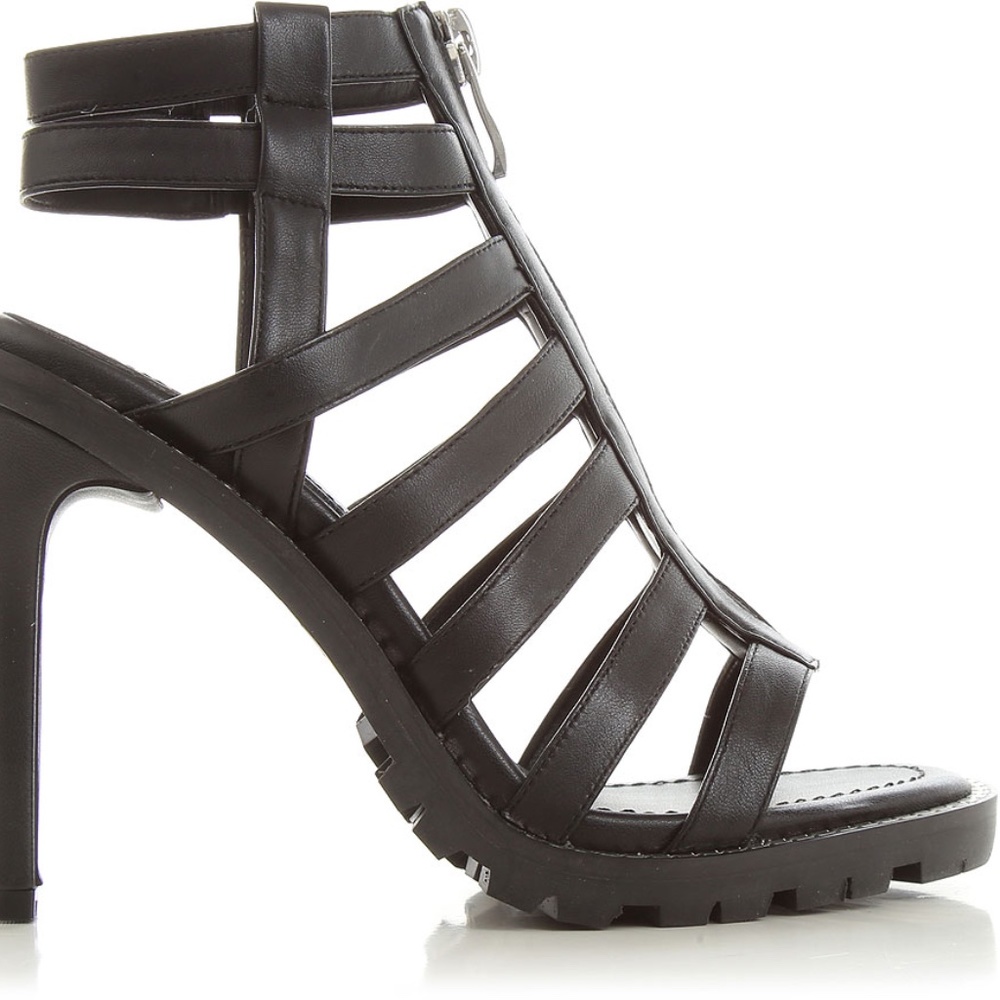 Sandals DKNY Ralina K1140709 Nappa Black BLK